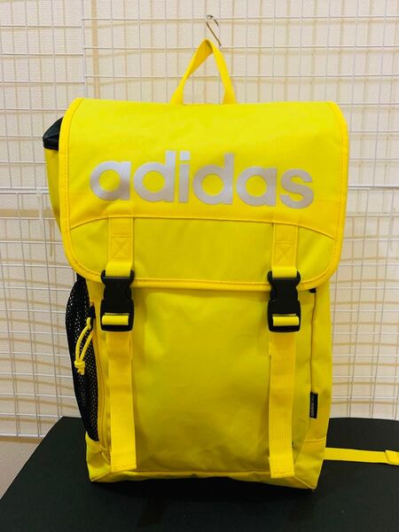 【美品】adidas アディダス ももいろクローバーZ リュック イエロー 大容量 バックパック リュックサック デイパック