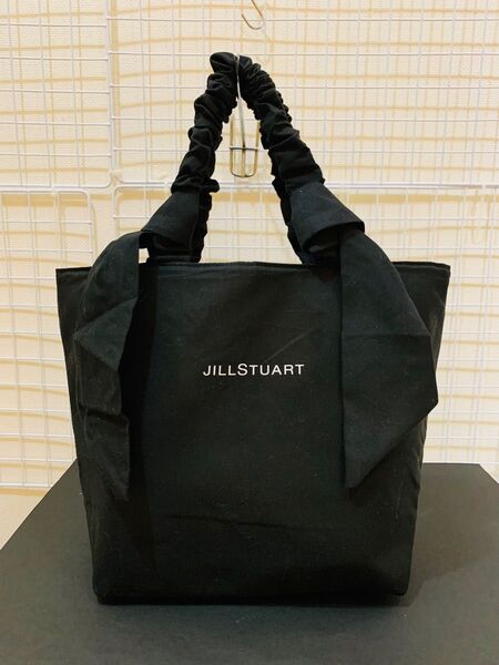 【まあまあ美品】ジルスチュアート トートバッグ リバーシブル ブラックピンク ハンドバッグ