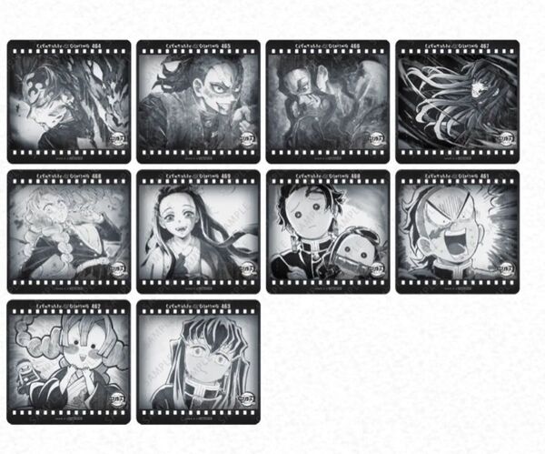 鬼滅の刃 ダイニング コースター 蜜璃 炭治郎 玄弥 鋼鐡 無一郎 刀鍛冶の里 ねずこ コンプリート