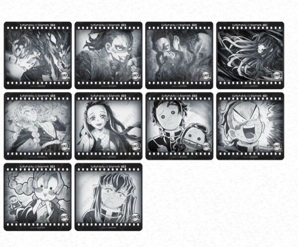 鬼滅の刃 ダイニング コースター 蜜璃 炭治郎 玄弥 鋼鐡 無一郎 刀鍛冶の里 ねずこ コンプリート