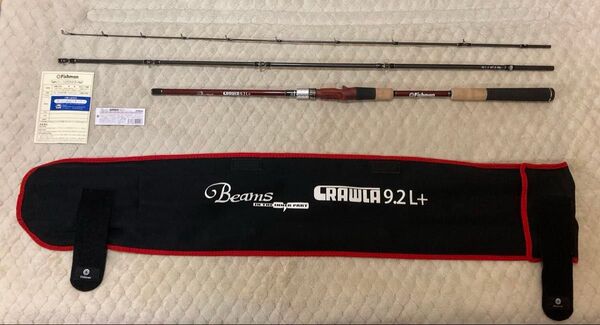 Fishman Beams CRAWLA9.2L+(釣竿/ロッド)【メーカー在庫完売・生産完了】
