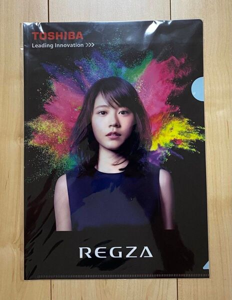 非売品新品 有村架純 TOSHIBA REGZA クリアファイル