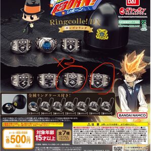 家庭教師ヒットマンREBORN! Ringcolle! DX ボンゴレリング 雲×2個 晴×1個 3個セット ケース無し
