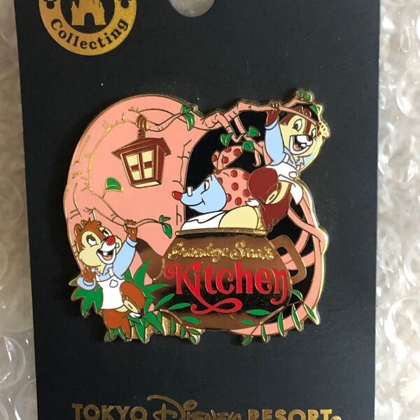 チップとデール ピンバッジ ピンズ ディズニー チップ&デール グランマサラキッチン TDL