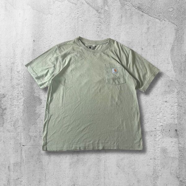 00's カーハート Carhartt 半袖 アメカジ テック スポーツミックス L 古着 Tシャツ ポケット