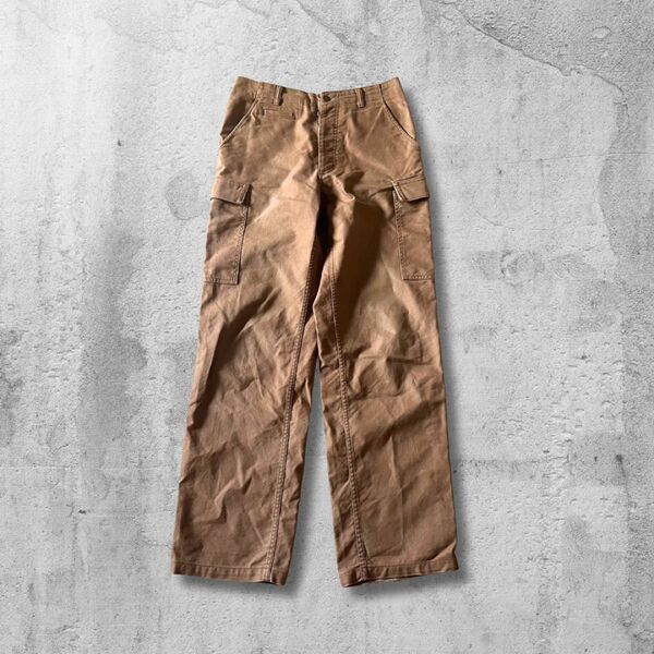 00's vintage カーゴパンツ ワークパンツ ブラウン アメカジ ワーク ストリート グランパコア