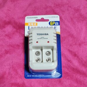 新品!9V電池の充電器 東芝 充電式ニッケル水素電池006P形角電池用 TNHC-622SC 東芝 インパルス