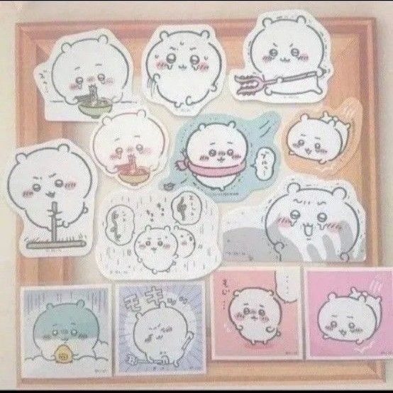 ちいかわ ダイカットステッカー あつめてシール ピースシール ちいかわセット