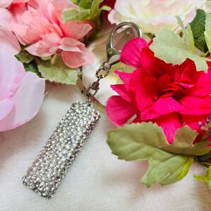 キーホルダー / シルバー埋め尽くし