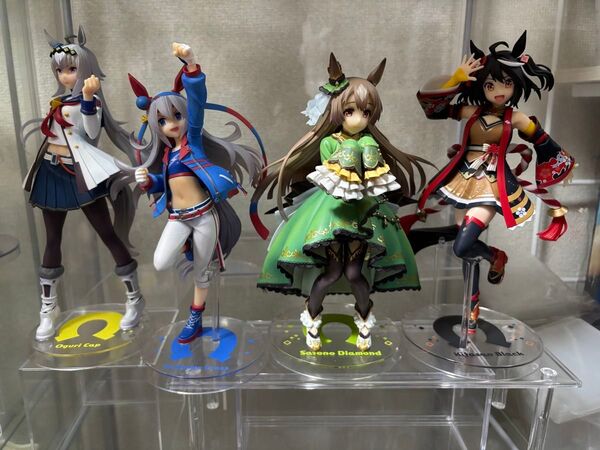 最終値下げ ウマ娘プリティーダービー フィギュア 一番くじ キタサンブラック サトノダイヤモンド オグリキャップ タマモクロス