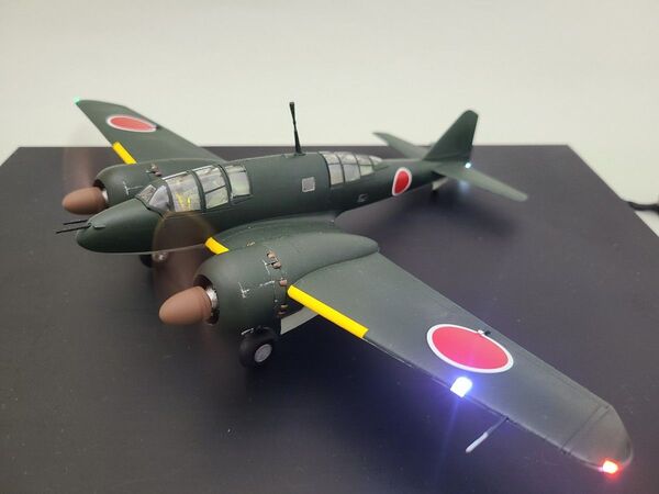 百式司偵3型防空戦闘機 キ46 リアルモーターライズ完成品