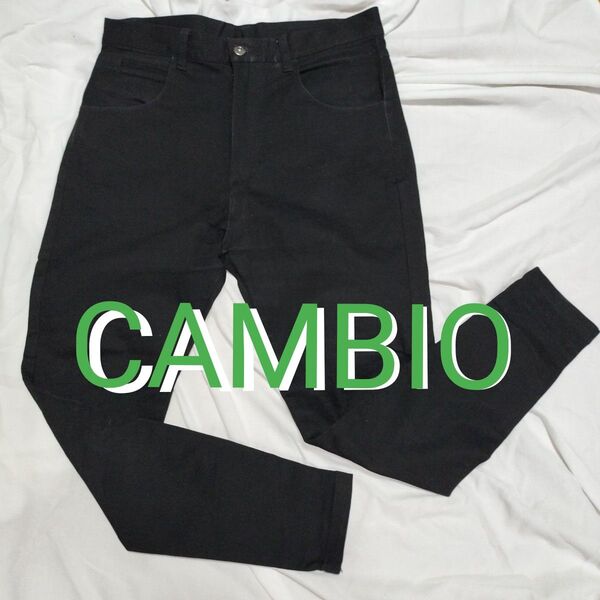 CAMBIO~カンビオメンズブラックデニム Мサイズ