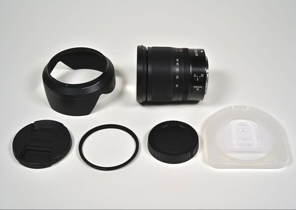 Nikon ニコン ズームレンズ Z24-70 f4 S ARCREST プロテクションフィルター 72㎜付き 中古