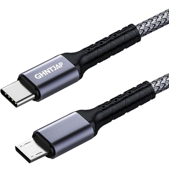 【訳けあり】Micro USB Type-C ケーブル 1M 急速充電 高速データ転送