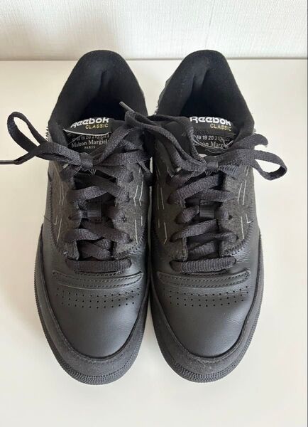 Maison Margiela メゾンマルジェラ リーボック Club C メモリーオブ スニーカー ブラック
