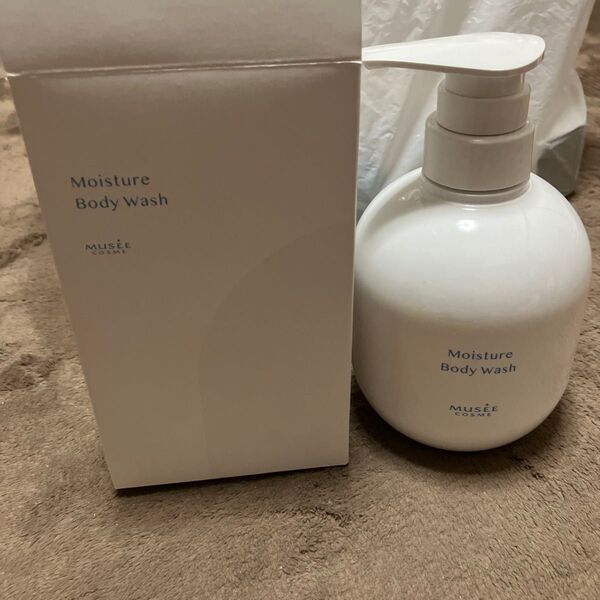 外箱付き未使用 ミュゼ モイスチャーボディウォッシュ ボディソープ 400mL 優雅なブーケヴェールの香り 無添加 ポンプ