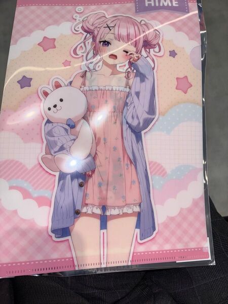 クリアファイル A4クリアファイル ヒメヒナ 田中ヒメ