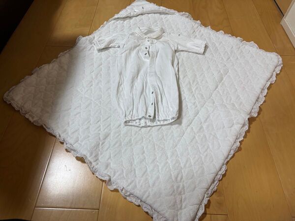 ミキハウス 新生児 退院着 おくるみ