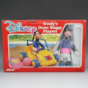 * unopened * Disney Goofy te.-n buggy * Play set ARCO company 1990 period 