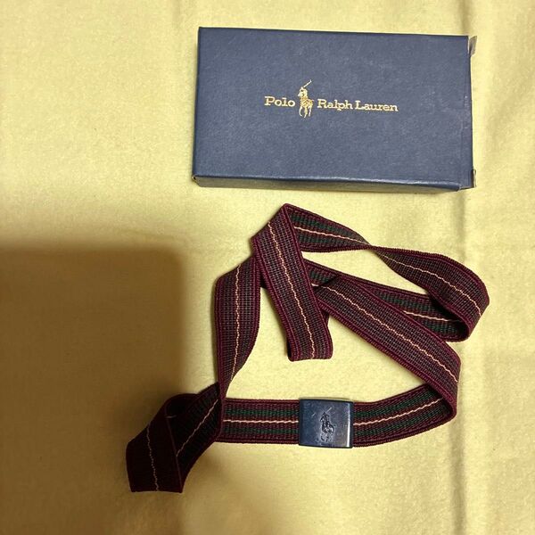 新品未使用 Polo Ralph Lauren ブックベルト 専用BOX付き