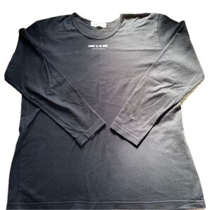 COMME CA DU MODE ロンT ブラック