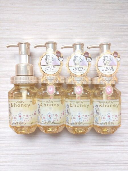 &honey アンドハニー メルティ モイストリペアヘアオイル 3.0 美女と野獣 ベル 4本
