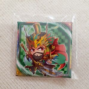 【新品未使用】英傑大戦 缶バッジ ぷち 関羽