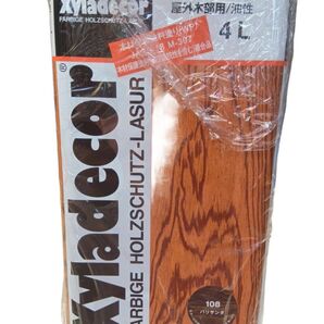 キシラデコール パリサンダ#108 4L 屋外木部用油性塗料 新品 未使用