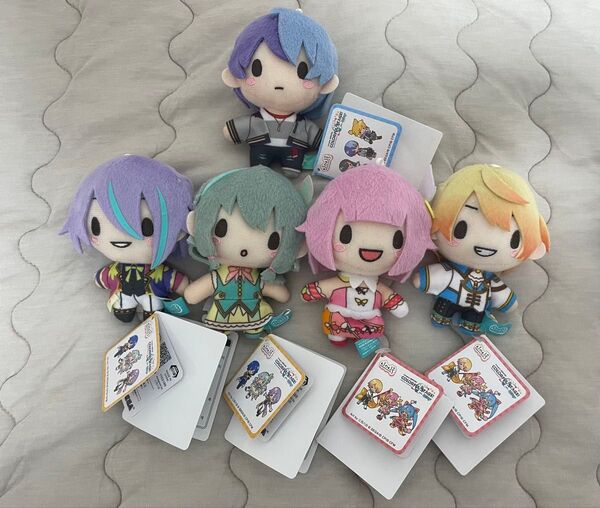 プロジェクトセカイ プロセカ ふわぷちマスコット ワンダショ+青柳冬弥 5種セット