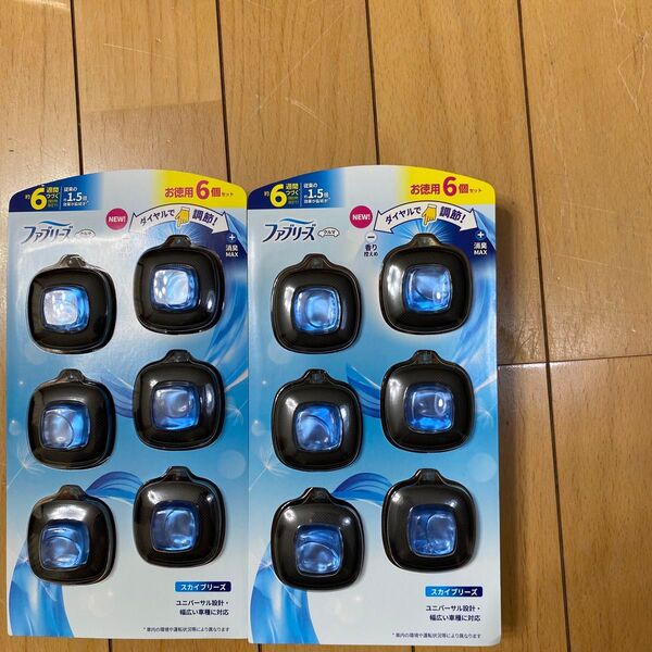 コストコ P&G ファブリーズ 消臭芳香剤 車用 イージークリップ スカイブリーズ 12個セット