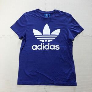 Adidas Originals アディダスオリジナルス トレフォイル 半袖 Tシャツ S 紫