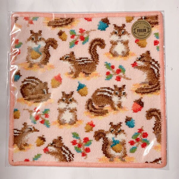 【完売】ラブラリーバイフェイラー シマシマリス ハンカチ 新品未使用