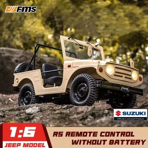 【動作確認済】FMS 1/6スケール スズキ 初代ジムニー 公式ライセンスモデル LJ10