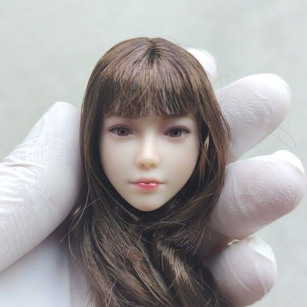 1/6スケール ヘッド 女性 眼球可動 Pale TBLeague 小萌 E 白肌