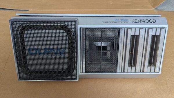 KENWOOD KSC-7900 3WAY 4スピーカーシステム 1本のみ