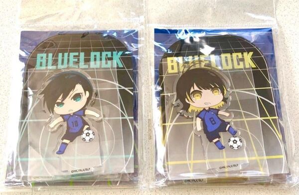 新品 ブルーロック BLUELOCK アクスタ 2点セット 蜂楽廻 糸師凛 いとしりん ばちら めぐる アクリルスタンド