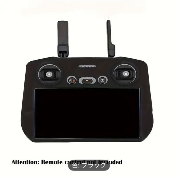 DJI RC2専用 保護ケース シリコンケース 衝撃吸収 Mini4 Pro/Air3 Air3s 人気のブラック ラスト1