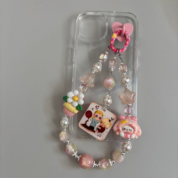 ハンドメイド ストラップ キーホルダー スマホ