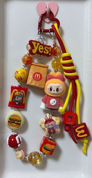 マックラブブ ストラップ キーホルダー バッグチャーム Labubu