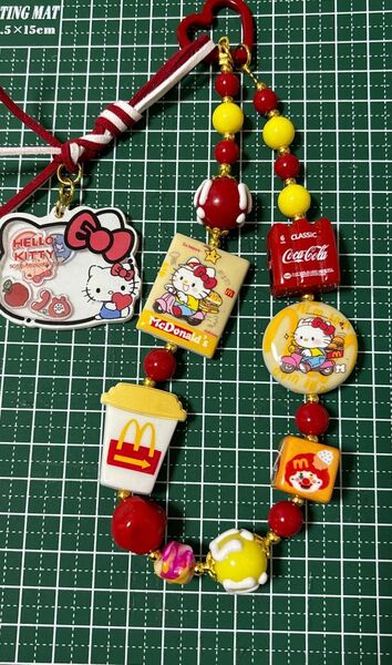 白猫 ストラップ キーホルダー バッグチャーム