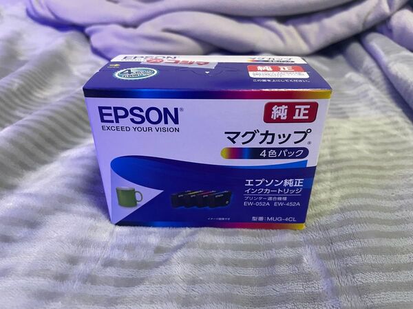 エプソン 純正 インクカートリッジ マグカップ MUG-4CL 4色パック