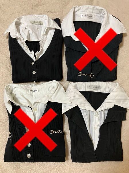 レディース服ブラック