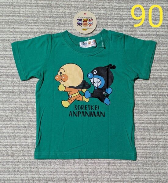 アンパンマン ばいきんまん Tシャツ 90