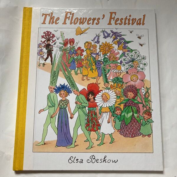 The Flowers' Festival エルサ・ベスコフ 絵本ヴィンテージ洋書