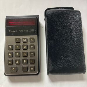 昭和レトロCanon Palmtronic LE-100 電卓 専用ケース
