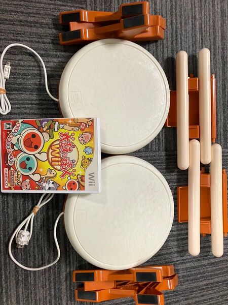 太鼓の達人Wii タタコン2個セット♪ソフト付!