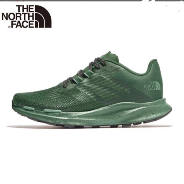 THE NORTH FACE ランニングシューズ グリーン 未使用