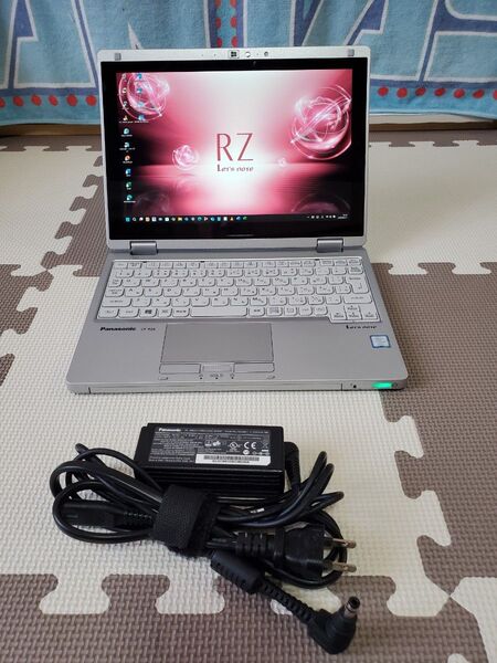 【LTE対応】Let's note CF-RZ6 超軽量 2in 1 ノートパソコン Office2021入り バッテリー駆動可能