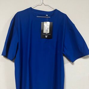 TIGORA×BEAMS DESIGN 水陸両用 ラッシュTシャツ 半袖Tシャツ 吸汗速乾 Tシャツ 半袖 L ブルー