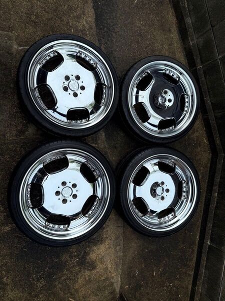 WORK RYVER 20 インチ ホイール 9.5J245/35/20 /8.5J 225/35/20 +38